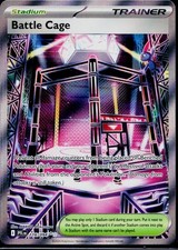 Battle Cage 116/094 Ultra Rare Phantasmal Flames Pokemon Holo Near Mint