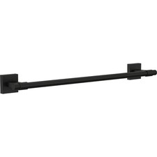 Franklin Brass Towel Rack  18 Inch Matte Black 18 inch,