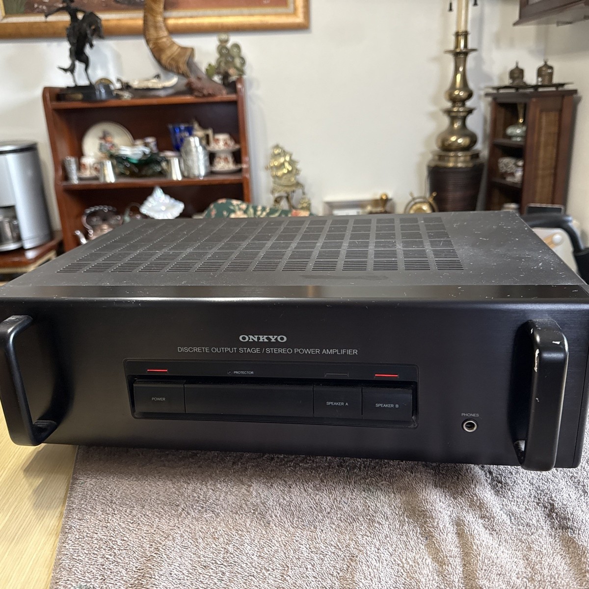 ONKYO M-501 Power Stereo Amplifier 2 channel 150W per Channel | eBay