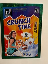 2025 Panini Donruss WNBA - Crunch Time Sabrina Ionescu #9 Green Fireworks /399