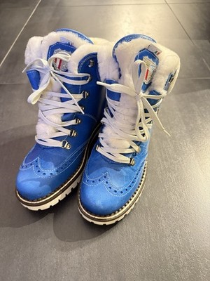 NIS Italia Damen Schnür-Stiefel Boots Größe 37 UVP 299