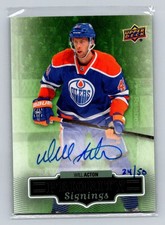 2014 UD Spring Expo #S-WA Will Acton /50  Edmonton Oilers
