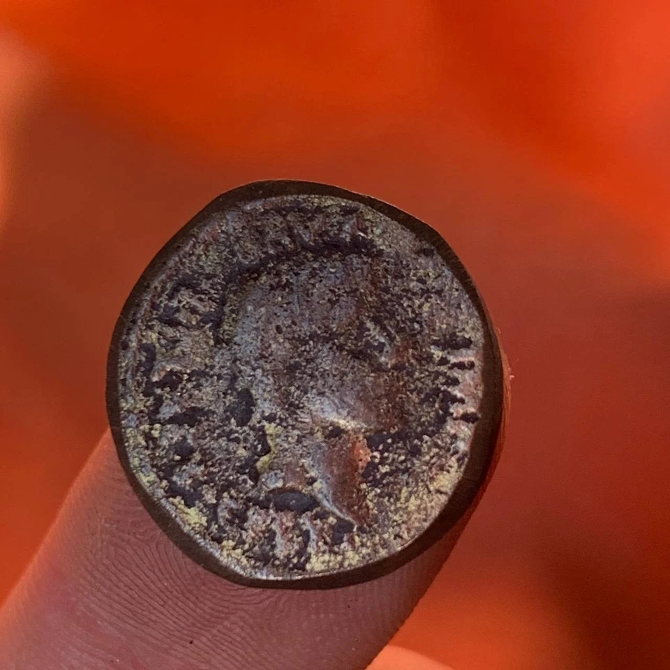 MONEDA DE BRONCE ROMANA BRUTO DENARIO EID MAR MUY RARA Foto 2 de 2