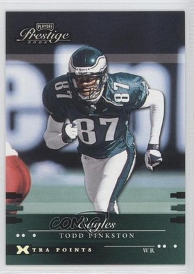2002 Playoff Prestige Xtra Points Green 69/150 Todd Pinkston #109 0w8