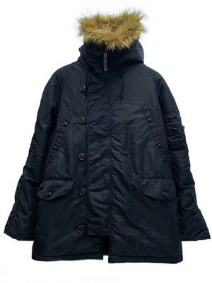 Alpha Industries N-3B/Flight Jacket/Flight Jacket/S/Nylon/Blk/1615-573-8335 3644