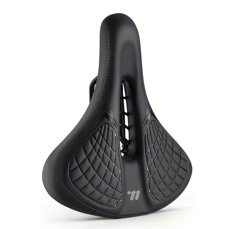 Selle vélo ville et cruiser WB noire pour des trajets urbains sans douleur