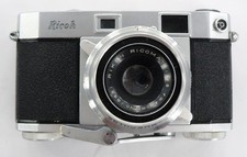  FILM TESTED 1957 RICOH 500 35mm RANGEFINDER CAMERA - EXCELLENT.