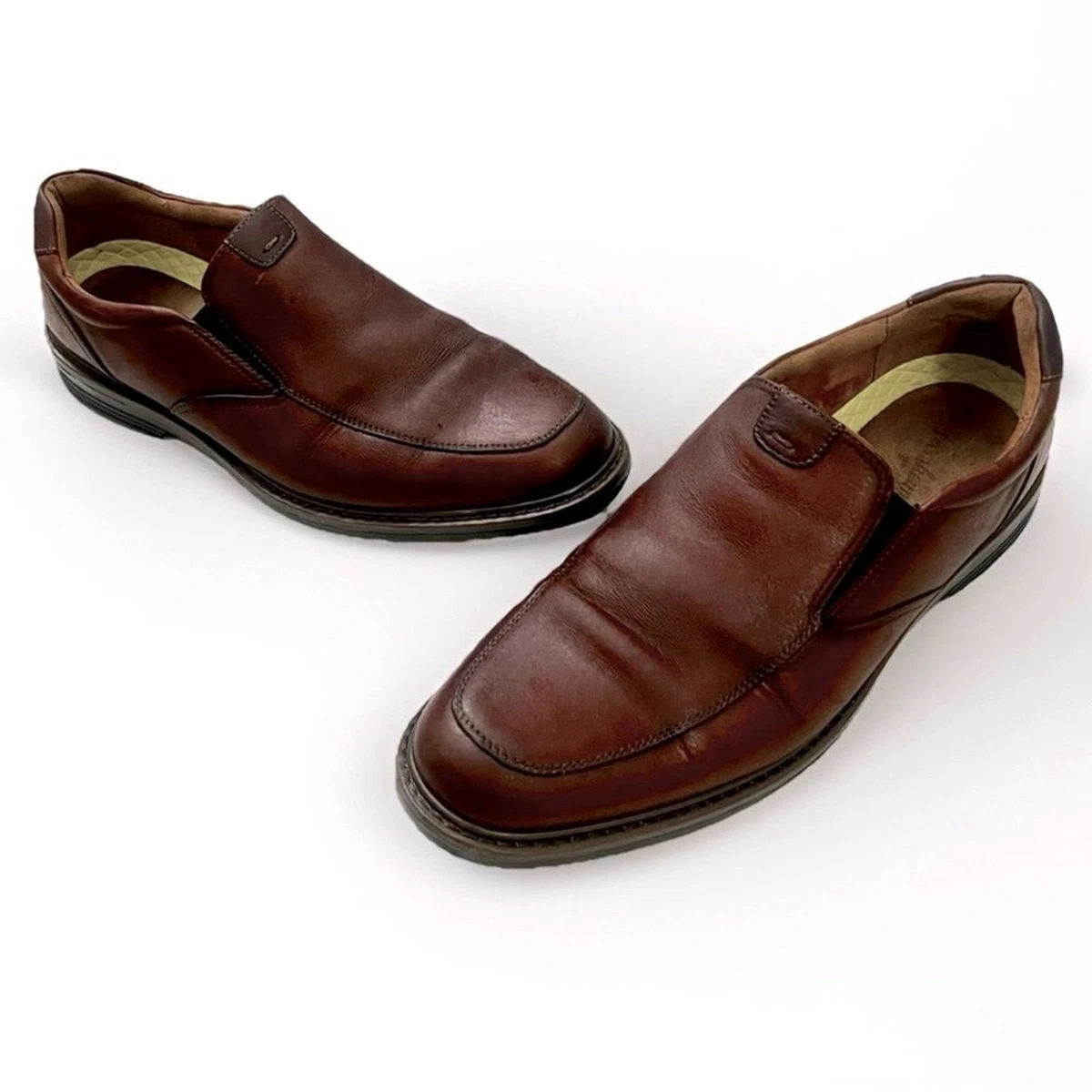 Florsheim Loafers Vintage Mens Brown Moc Toe Casual Slip On Shoes Size 7 D Florsheim Loafer Brown Casual Shoes for Men for sale | eBay main image 2
