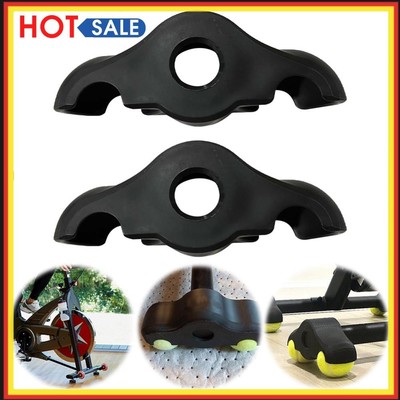 2/4 Pack Indoor Cycling Foot Pads Shock Absorbing Pads for Smart Bike Trainer
