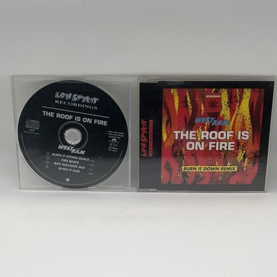 Music Musik Maxi CD WestBam   The Roof Is On Fire (Burn It Down Remix)  