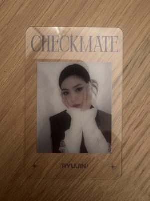 Itzy Ryujin Photocard - ITZY CHECKMATE Official Photocard Clear Card