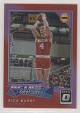 2017-18 Panini Donruss Optic Retro Series Red Prizm 5/99 Rick Barry #5 HOF 6we