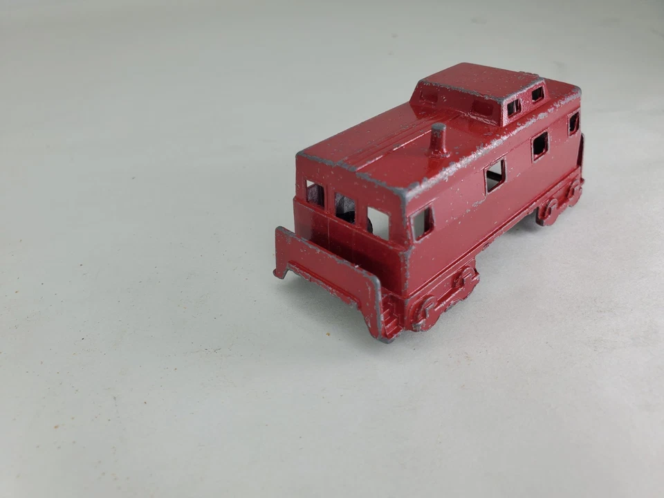 Tren de metal caboose Midgetoy Rockford IL EE. UU. antiguo Foto 3 de 4