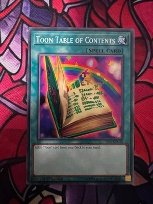 Toon Table of Contents SS01-ENC10 Common NM-M 1st Edition