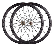 Set ruote ultraleggere 700C bici da strada 30mm/40mm/50mm misura V freno bici ruote