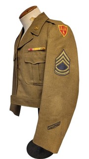 Korean War US Army Ike Jacket Coastal Artillery 3rd ID