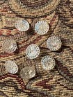 Vintage Iridescent Glass Buttons,Lot Of 8 — photo 2