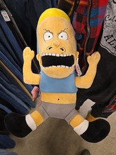 Beavis and Butt-Head Cornholio 16 Inch Stylized HugMe Plush with Shake Action