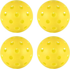 4/6/12/20/50/100 Pcs Pickleball Balls,40 Hole Indoor Pickleball Balls,8Mm Precis