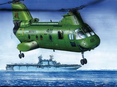 HobbyBoss 87223 1/72 CH46F Sea Knight