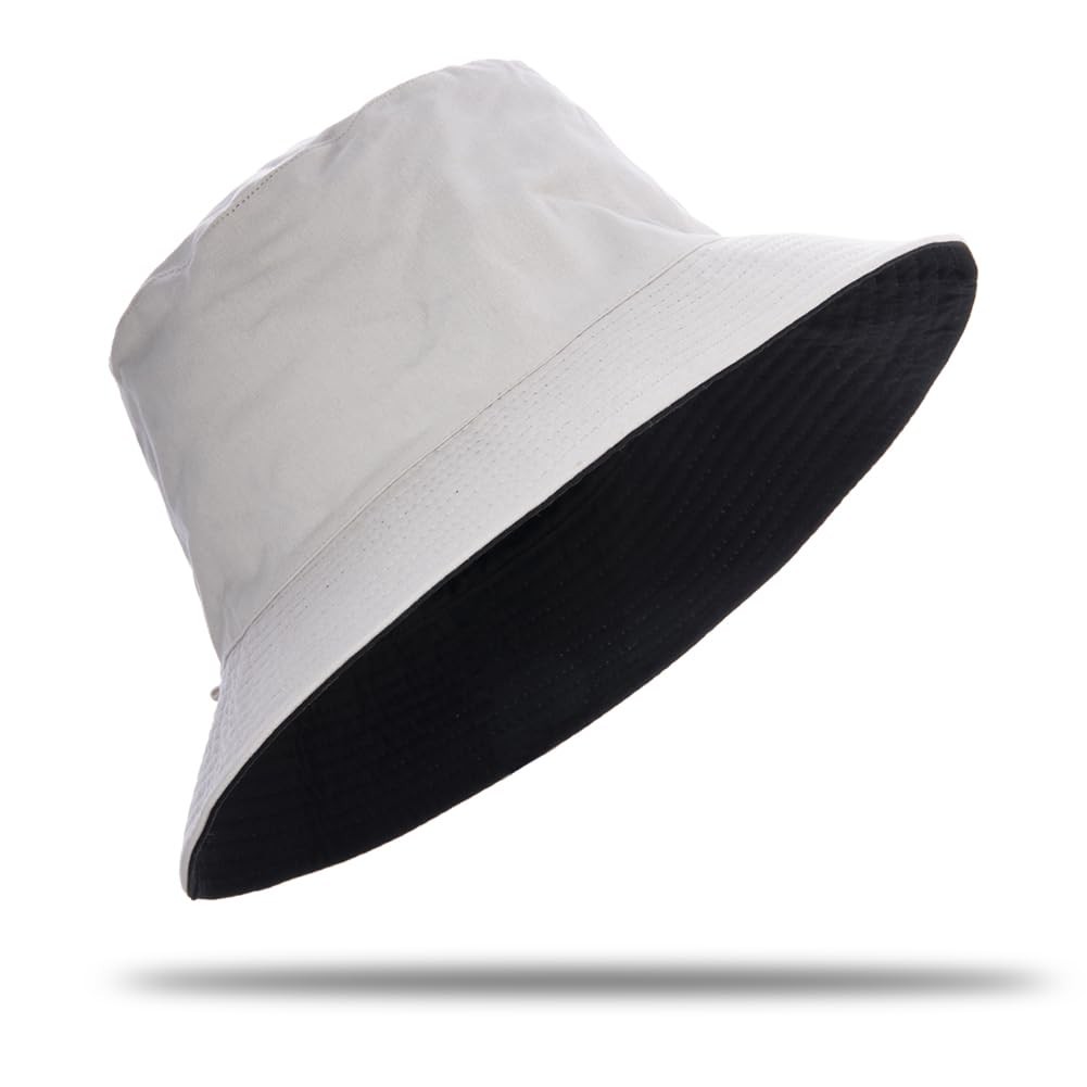 Oversize XXL Bucket Hat Reversible Extra Large Sun Hat Big  display picture 1