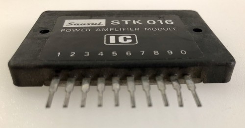 Original Sansui STK016 IC, gebraucht in Sansui AV-2200 NEU ALTER LAGERBESTAND - Bild 3 von 4