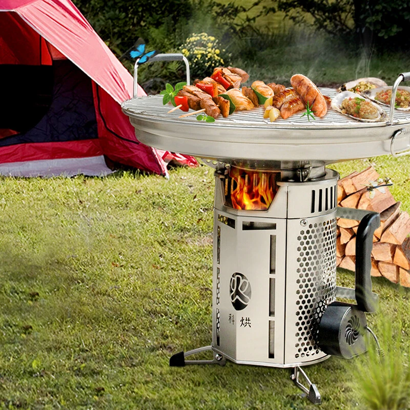 Kehong Biomass Camping Stove Smokeless flame | eBay