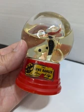 Vintage The Lone Ranger Round Up Snow Globe by The Driss Company Made in USA 