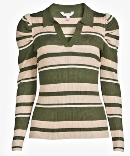 New No Boundaries Juniors Johnny Collar Pullover Size L(11-13)