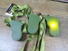 3 NEW ITEMS - Light-Up 3 DIFFEERENT LIGHT PATTERNS Bigfoot Necklace Green NWT