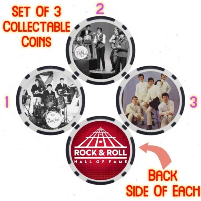 DAVE CLARK FIVE - ROCK & ROLL HALL OF FAME - COLLECTABLE COIN SET