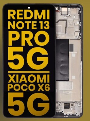 Original OLED Display Assembly For Xiaomi Redmi Note 13 Pro 5G/Xiaomi Poco X6 5G