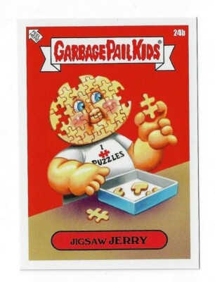 JIGSAW JERRY GARBAGE PAIL KIDS BIZARRE HOLIDAYS JAN WK 5 CARD 24b
