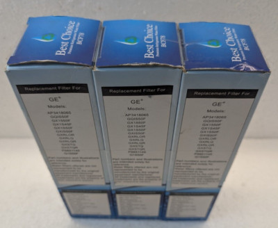 Best Choice BCF78 Certified Water Filter  3 Pack