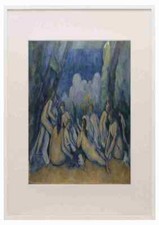 Paul Cezanne Bathers Les Grandes Baigneuses A3 A4 Framed Print Picture
