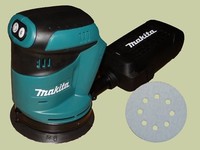 Makita 18V Akku Exzenterschleifer 125Mm DBO180Z Solo Ohne Akku Im Karton