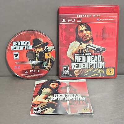 Red Dead Redemption PlayStation 3 PS3 Complete