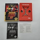 Road Rash II Box Manual Registration Sega Genesis 1993 Cardboard Vintage no game