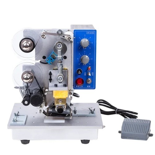 HP-241B Semi-automatic Hot Foil Stamp Machine Manual Date Code Printers ...