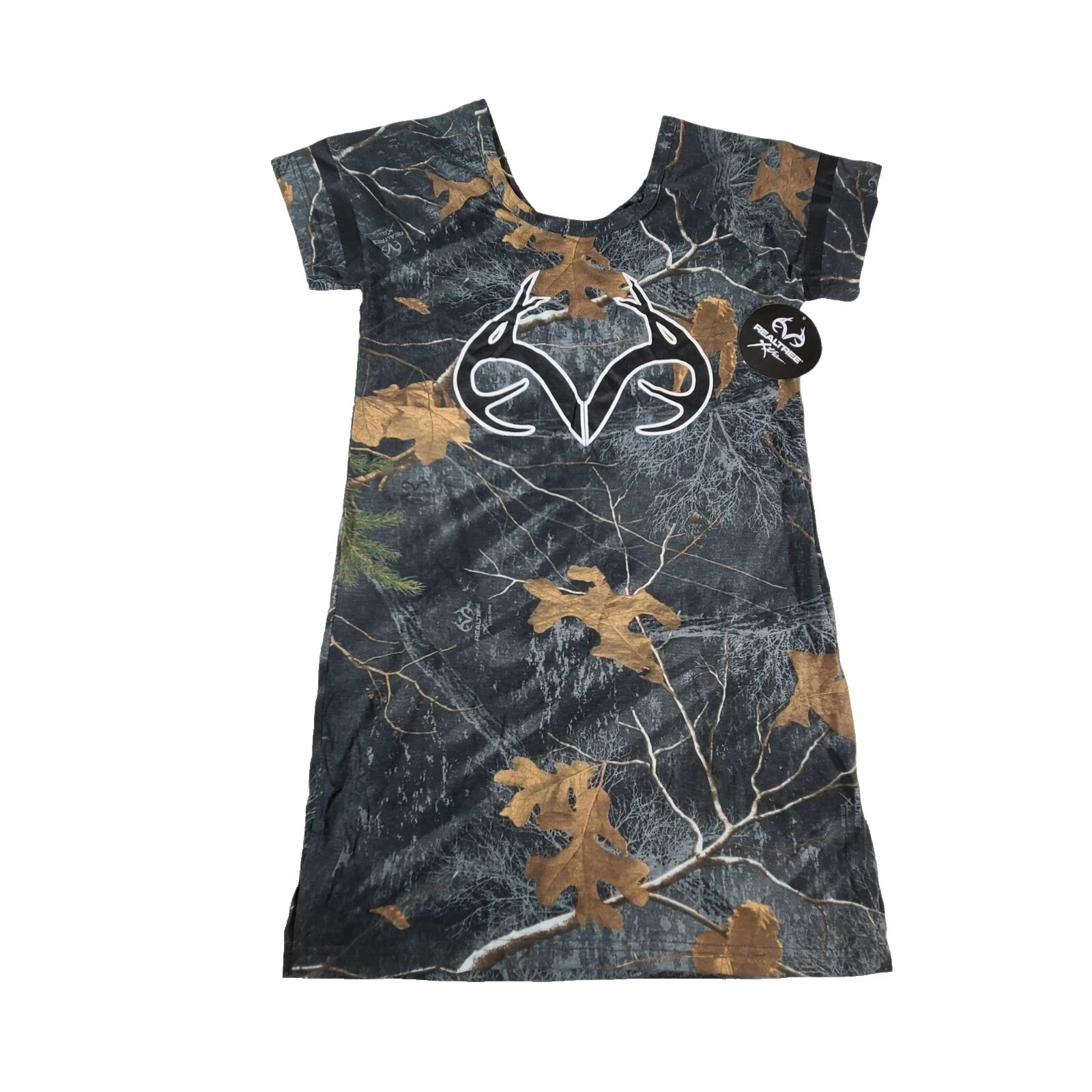 Blusas Femininas de Poliéster Realtree camuflagem