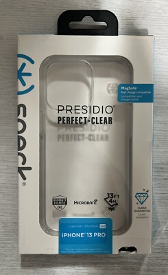 Speck Presidio Perfect Clear MagSafe Case for Apple iPhone 13 Pro - Clear