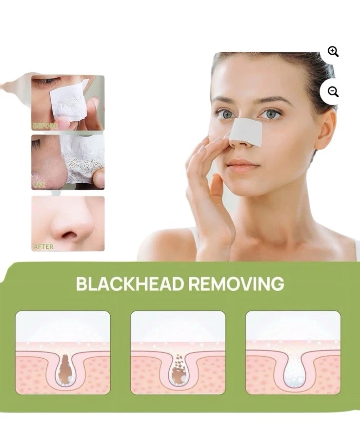 60x LANBENA Tiras de Poros de Plantas Removedor de Espinillas Nariz Acné Limpieza Despelar EE. UU. Foto 3 de 3