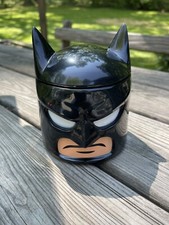 De colección Batman Termo Bebida Sopa Taza Dos Piezas Enfriador Superhéroe Nuevo/Sin Usar