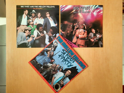 Big Twist & The Mellow Fellows 3 x vinyl collection mint!