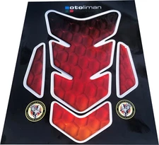 3D Motorcycle Carbon Vinyl Gel Gas Tank Pad Protector Decal and Sticker Tankpad