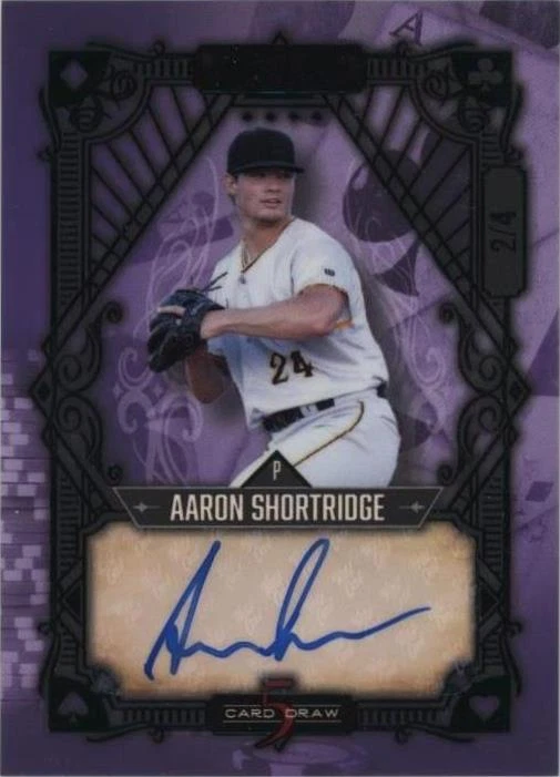 2023 Wild Card 5 Card Draw - Aaron Shortridge #5CDV-1