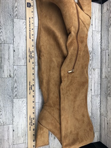 Cape Robbin Scipio Over The Knee Boots Heels, Pointed Toe Sock 8.5