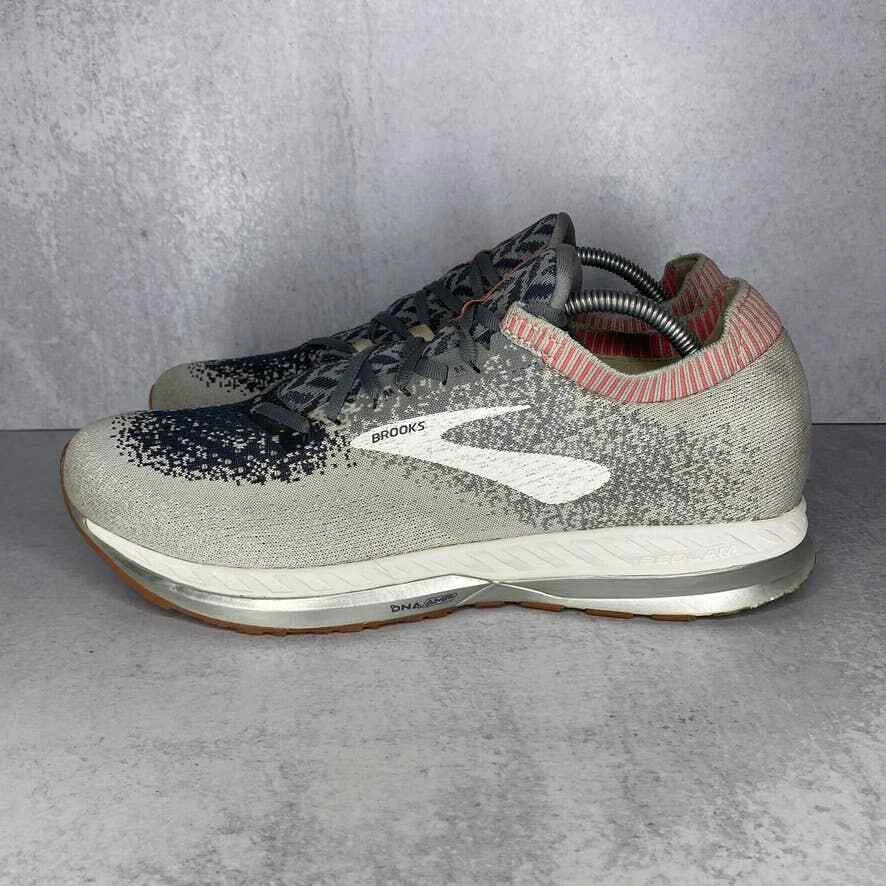Brooks Bedlam Women s Athletic Running Shoes Size 12 Gray Coral