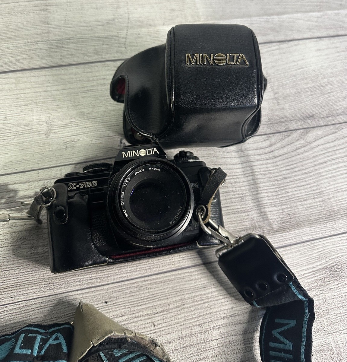 Minolta X-700 SLR Camera w/ 50mm F 1.7 Lens | eBay