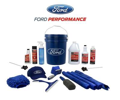Ford Performance Total Care Interior & Exterior Vehicle Cleaning Supplies Kit